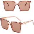 thumbnail image 1 of Vintage Big Frame Sunglasses Woman Retro Black Mirror Oversized Gradient Sun Glasses For Female, 1 of 6