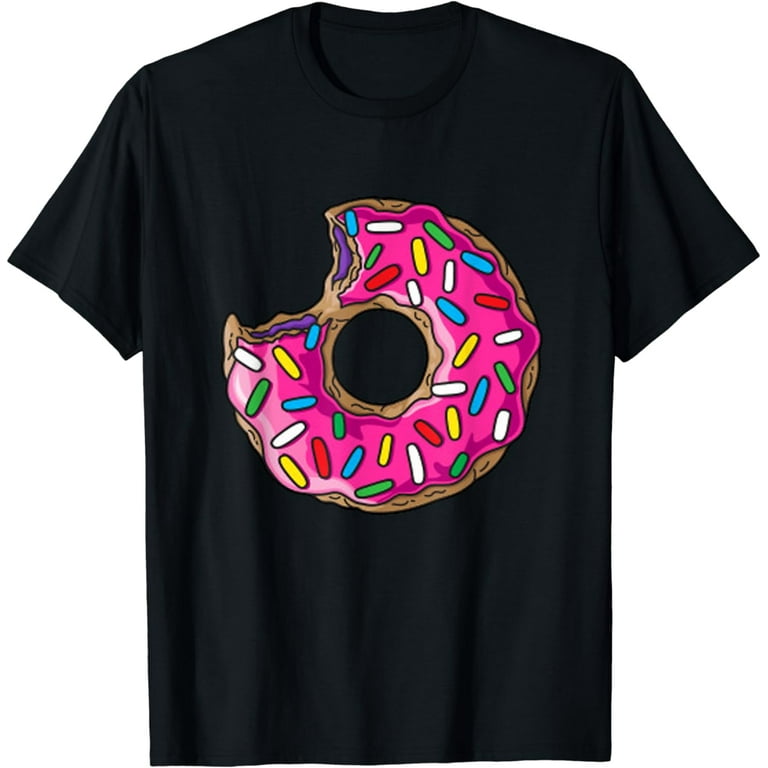 Vintage Big Pink Donut Shirt Sprinkles Doughnut Vintage Big Pink Donut Shirt Sprinkles Doughnut