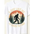 thumbnail image 1 of Vintage Bigfoot A Guy Like Me Is Hard To Find Retro Mountain Tee, 1 of 6