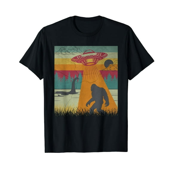 Vintage Bigfoot and Alien T-Shirt