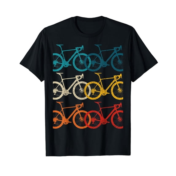 Vintage Bike Cycling Road Bike Racing Bicycle Cyclist Gift T-Shirt