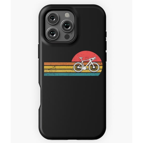 Vintage Bike Cycling Road Bike Racing Phone Case for iPhone 16 15 14 13 12 11 Pro Max