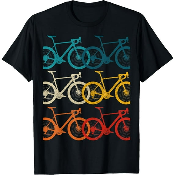 Vintage Bike Cycling Road Bike Road Bike Bicycle Cyclist T-Shirt