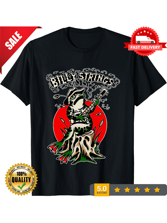 Vintage Billy Strings black T-shirt Unisex tee All sizes S to 5XL, LIMITED EDITION-TH72177