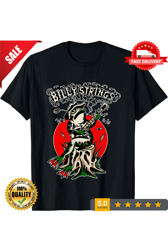 Vintage Billy Strings black T-shirt Unisex tee All sizes S to 5XL, LIMITED EDITION-TH72177