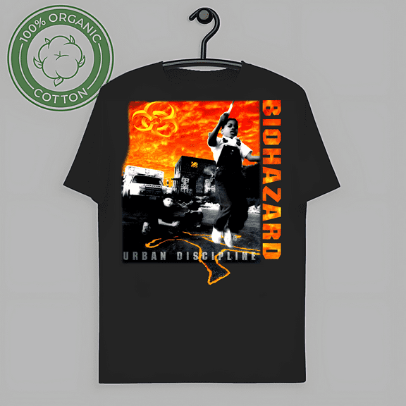 Vintage Biohazard Band Urban Discipline Short Sleeve T-shirt size S-5XL-TH65972