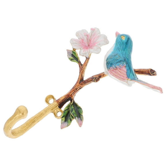 Vintage Bird Coat Hooks Decorative Wall Mount Hooks Antique Metal Wall Hook For Hanging Coat Towel Key Hat For Home Office Hotel Supplies