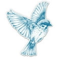 thumbnail image 1 of Vintage Bird Drawing Beautiful - 8" Vinyl Sticker - For Car Laptop I-Pad - Waterproof Decal, 1 of 1