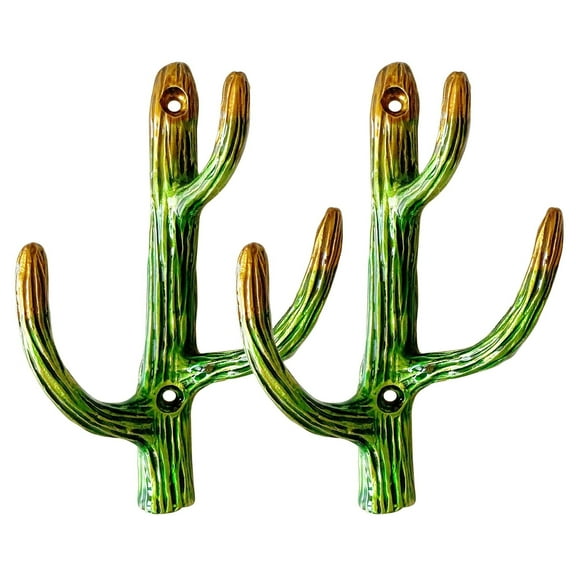 Vintage Bird Shaped Decorative Wall Hooks Rack Hangers for Hanging Clothes Coats Towels Keys Hats, 2 Pack Antique Metal Mounted Wall Hook