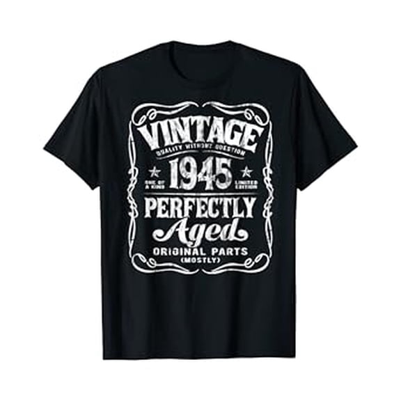 Vintage Birthday Gifts Made In 1945 Original 75Th Birthday Gift A7 Hot Trending T-Shirt Unisex S To 5Xl