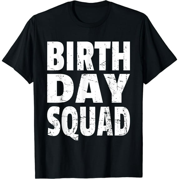 Vintage Birthday Squad Matching Group - Birthday Party T-Shirt