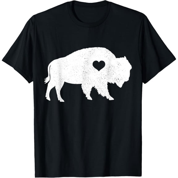 t-shirt Bison Lover American Buffalo National Park Souvenir Vintage T-ShirtMen and women can wear, black T-shirts, gifts. Age: M,L，XL 2XL, 3XL, 4XL