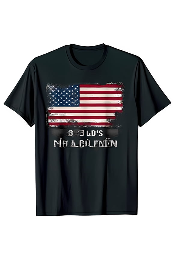 Vintage Black T-Shirt with 93 LD & & PRISONERS Print