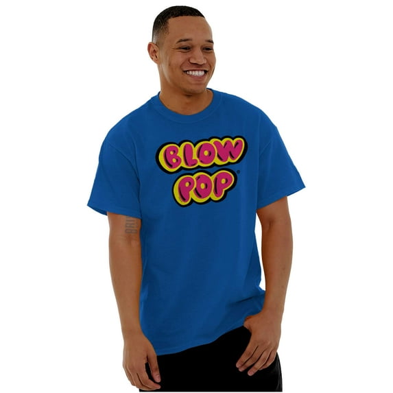 Vintage Blow Pop Cute Bubblegum Candy Men's Graphic T Shirt Tees Brisco Brands M