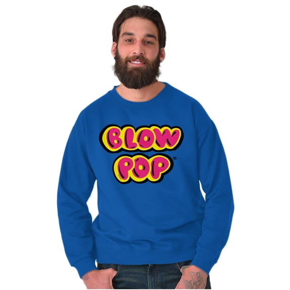 Vintage Blow Pop Cute Bubblegum Candy Sweatshirt for Men or Women Brisco Brands M