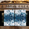 thumbnail image 1 of Vintage Blue Coastal Kitchen Towels Set of 4, Beach Coral Starfish Modern Abstract Absorbent Dish Towels for Kitchen, Microfiber Hand Towel, Quick Drying Tea Towel for Cleaning Decorative Dishcloths, 1 of 7