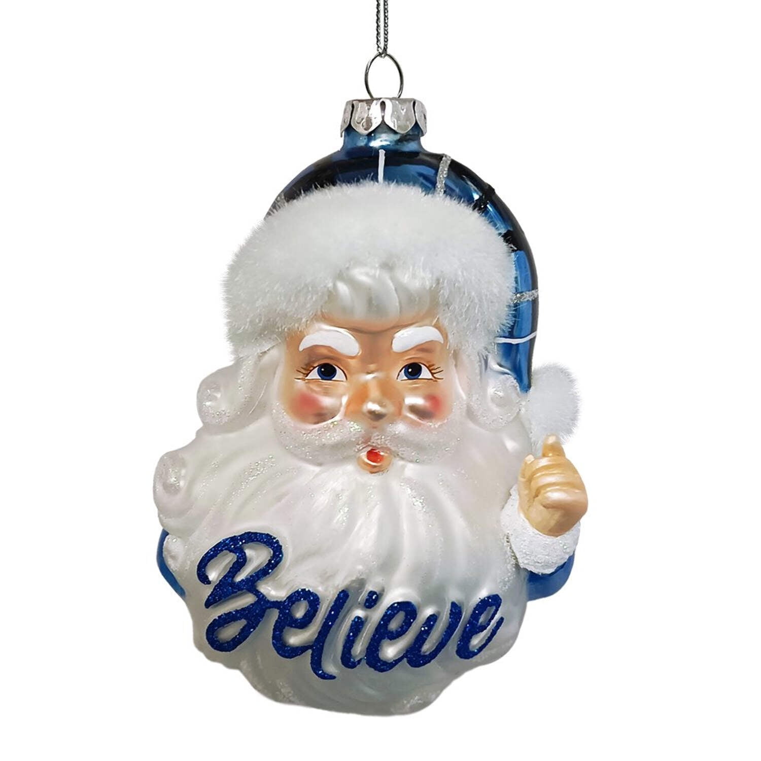 Blue Santa Claus
