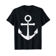 thumbnail image 1 of Vintage Boat Anchor T Shirt Nautical Sailing Mens, Boys Gift, 1 of 5
