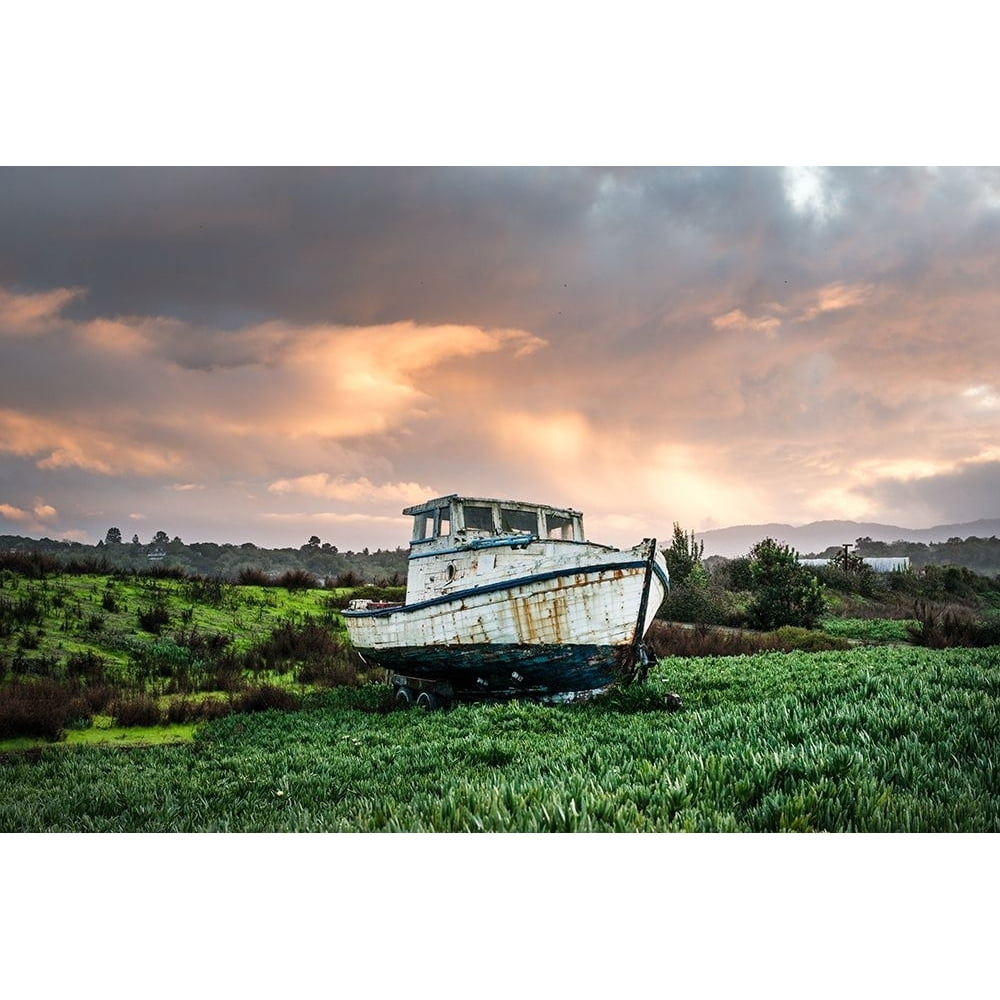 Vintage Boat-Port Sonoma Marina in Petaluma-California by Carol ...