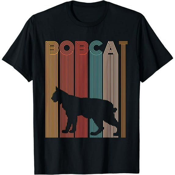 Vintage Bobcat T-shirt Retro Bobcat Shirt Women Men Kids