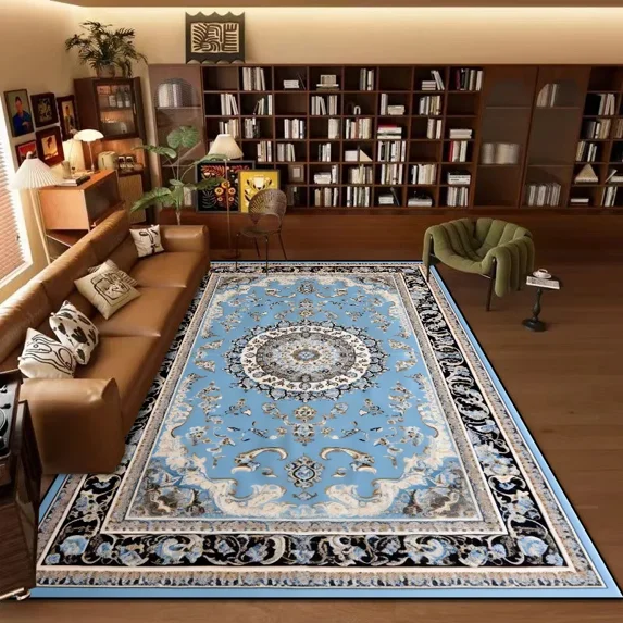 Vintage Bohemian Carpet for Living Room Large Area Rugs Bedroom ration Lounge Rugs Washable Soft Flo
