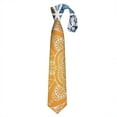 thumbnail image 1 of Vintage Bohemian Men's Tie - Rustic Earthy Style Satin Formal Necktie, 3.34" Wide Colorful Hippie Retro Tie for Weddings, Prom & Gifts (Wrinkle-Free & Durable), 1 of 5