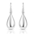 thumbnail image 1 of Vintage Boho Chic Teardrop .925 Sterling Silver Dangle Earrings, 1 of 7