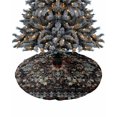 thumbnail image 1 of Vintage Boho Christmas Tree Skirt 36 Inches Large Christmas Skirt Tree, Rustic Flowers Modern Geometric Abstract Art Tree Skirt Christmas Decorations for Fireplace Party Holidays Indoor Outdoor, 1 of 7