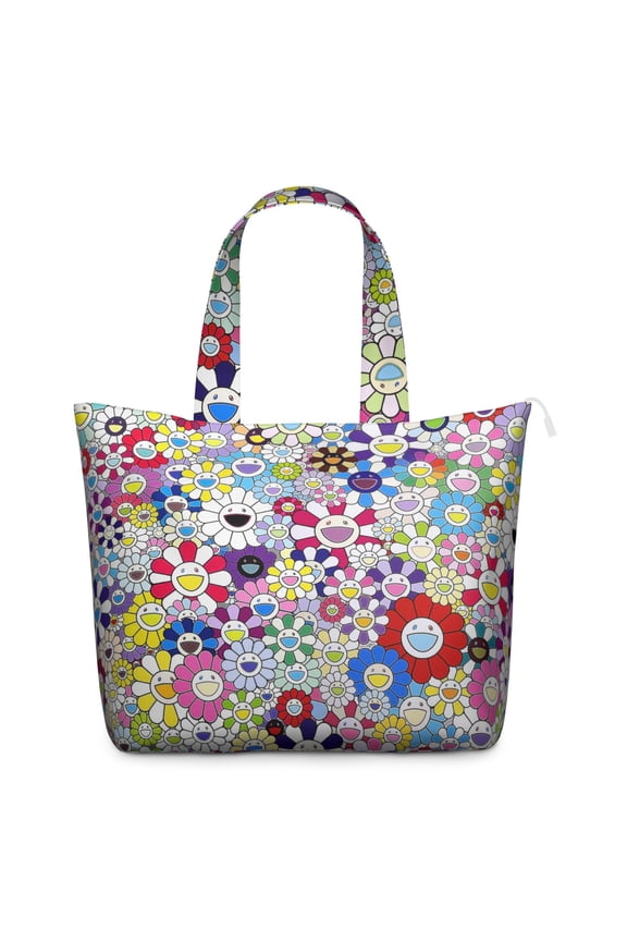 Vintage Boho Daisy Travel Bag Floral Overnight Duffel, , Lightweight, Multiple Pockets, Airplane Friendly, for Women