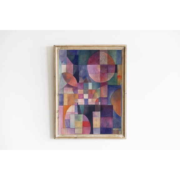 Vintage Boho Folk Wall Art Print, Timeless Modern Home Decor