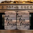 thumbnail image 1 of Vintage Boho Kitchen Towels Set of 1, Farmhouse Retro Shabby Brown Wooden Grain Absorbent Dish Towels for Kitchen, Microfiber Hand Towel, Quick Drying Tea Towel for Cleaning Decorative Dishcloths, 1 of 7