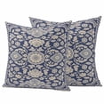 thumbnail image 1 of Vintage Boho Outdoor Waterproof Pillow Covers, Neutral Abstract Flowers Pattern Aesthetic Decorative Square Throw Pillowcase Sofa Cushion Sham for Patio/Couch/Chair, 20"x20" 2 Pack, 1 of 8