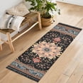 thumbnail image 1 of Vintage Boho Pattern Runner Rug Machine Washable Area Rugs Carpet Non Slip Entryway Mat for Bedroom Entryway Front Door, 1 of 7