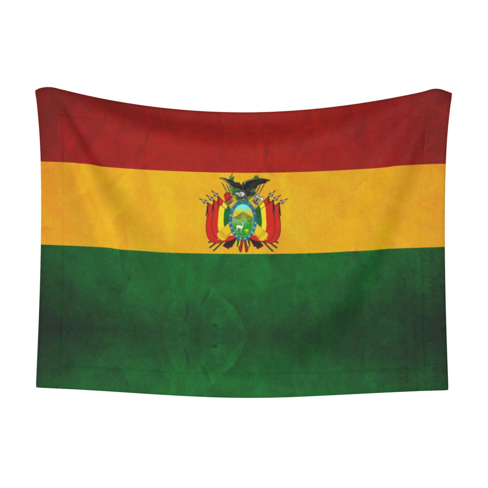 Vintage Bolivian Flag Dog Blanket Soft Warm Flannel Cat Blanket Great Pet Throw for Cats Puppy Small Medium Large Dog