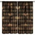 thumbnail image 1 of Vintage Bookshelf Curtains Library Old Books Theme Abandoned Study Cobwebs Medieval Shabby Fantasy Rod Pocket Blackout Window Treatment for Bedroom Study Room Home Decor Window Drapes 42"W X 84"L, 1 of 5