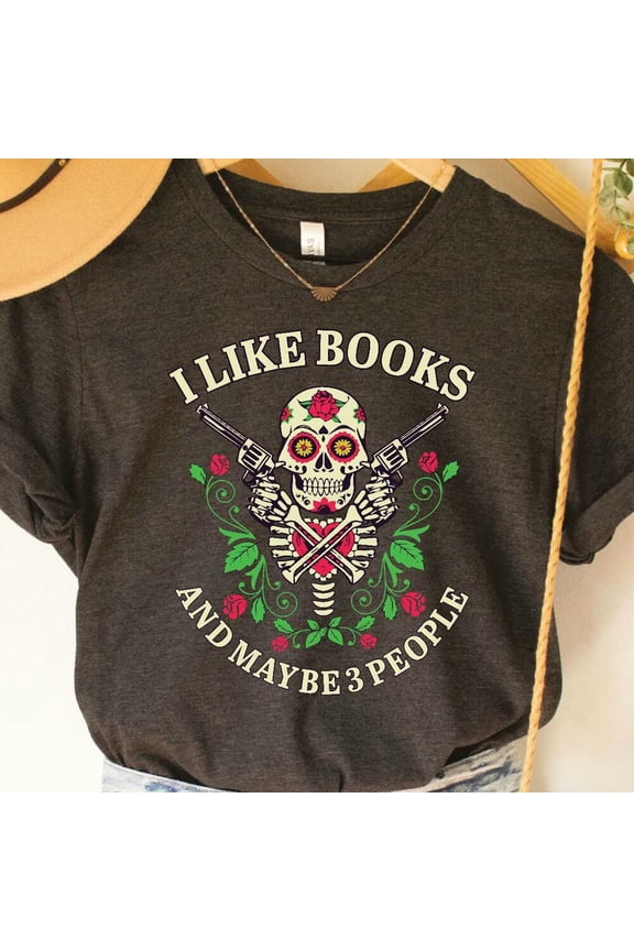 Vintage Bookworm I Like Books And Maybe 3 People Book Nerd Reader - Perfect Gifts For Everyone