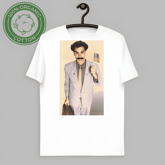 Vintage Borat Comes to America Tshirt Funny Comedy Movie Unisex Heavy Cotton Tee-TH65503