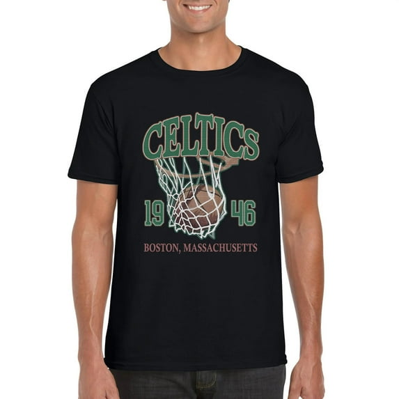 Vintage Boston Basketball 90s Hoops Fan Retro Sports Unisex T-Shirt