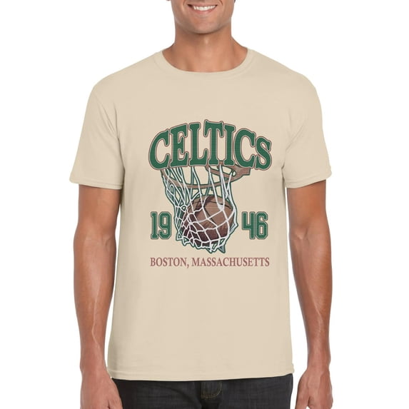 Vintage Boston Basketball 90s Hoops Fan Retro Sports Unisex T-Shirt