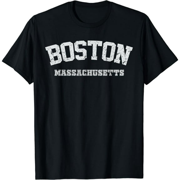 Vintage Boston Massachusetts Est. 1630 Souvenir Gift T-Shirt