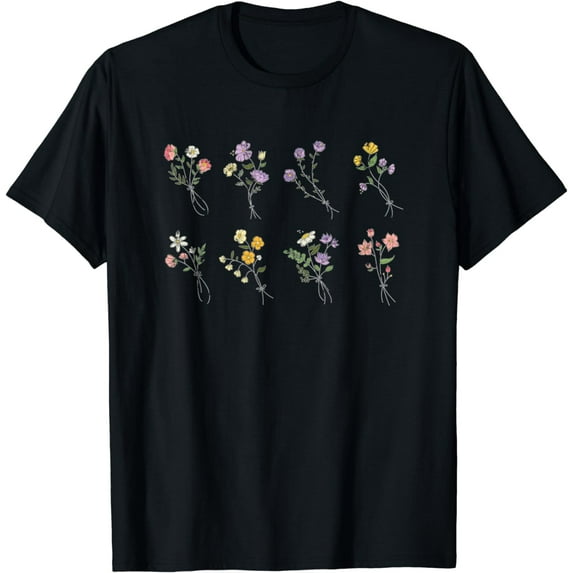Vintage Botanical Beautiful Flower Lover Pun Gardener Gift T-Shirt