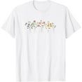 thumbnail image 1 of Vintage Botanical Flower T-Shirt – Inspired Gardener & Naturalist Floral Tee, 1 of 4