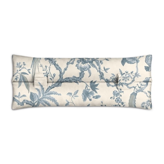 Vintage Botanical Garden Mastectomy Pillow - Tropical Floral Recovery Cushion