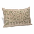 thumbnail image 1 of Vintage Botanical Pillow Covers, Linen Long Throw Pillow Case, Country Herbs Leaves Plants Flowers Brown Holiday Pillow Protector Decorative Cushion Cover for Living Room/Bedroom 12" x 20", 1 of 8