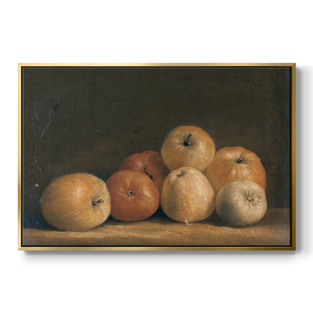 Vintage Botanical Print-LXXVIII By Wexford Home Framed in Gold Wood Gallery Wrapped Canvas 17 in. x 25 in.