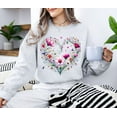 thumbnail image 1 of Vintage Botanical Sweatshirt, Wild Flowers Long Sleeve, Floral Sweatshirt, Pastel Floral Sweatshirt, Garden Lover,Flower Sweatshirt Tshirt All Size S-5XL, 1 of 5