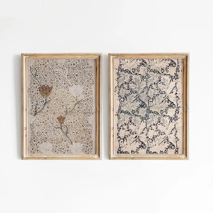 Vintage 1995 Floral Art Prints Vintage 1995 Floral Art Prints