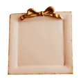 thumbnail image 1 of Vintage Bow Knot Jewelry Tray for Home Decor, Square Vanity Tray for Bedroom Dresser, Jewelry Dish Tray and Trinket Dish for Rings Bracelets Earrings Storage Organization, 1 of 6