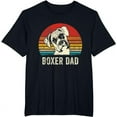 thumbnail image 1 of Vintage Boxer Dad Ever Daddy Gifts Dog Dad Father T-Shirt, 1 of 3