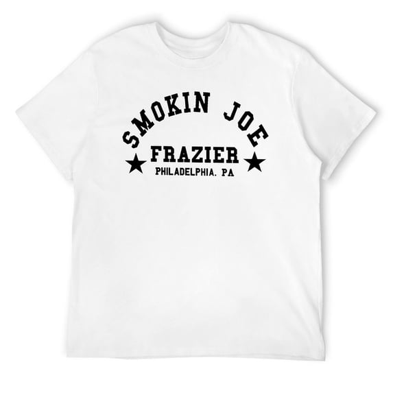 Vintage Boxing Inspired Graphic T-Shirt, Retro Heavyweight Champion Style Cotton Tee White-style 6XL